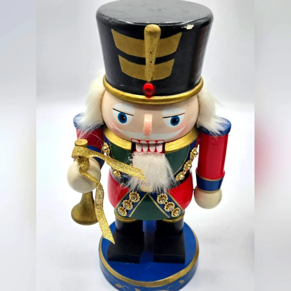VINTAGE Nutcrackers Wooden Traditonal & Tin